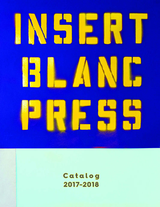 Insert Blanc Press Catalog